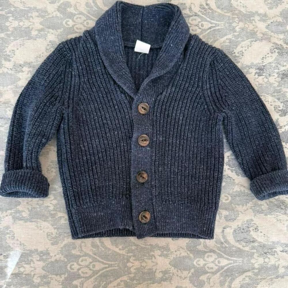 Gap Navy and Blue Cardigan